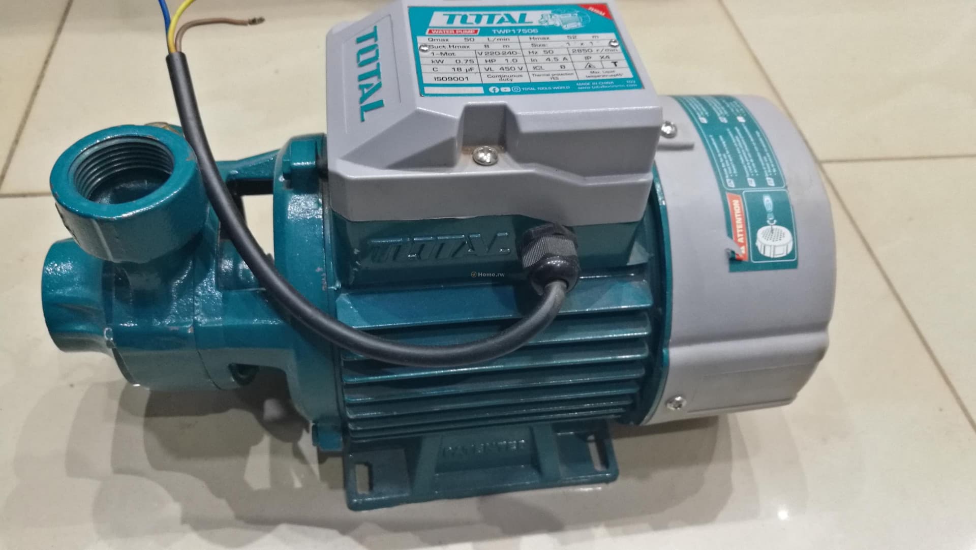 Total Clean Water Pumps 1.0hp