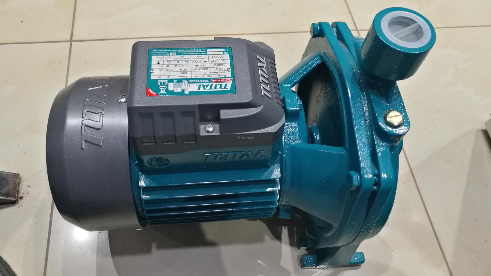 Total Clean Water Pumps 2.0hp