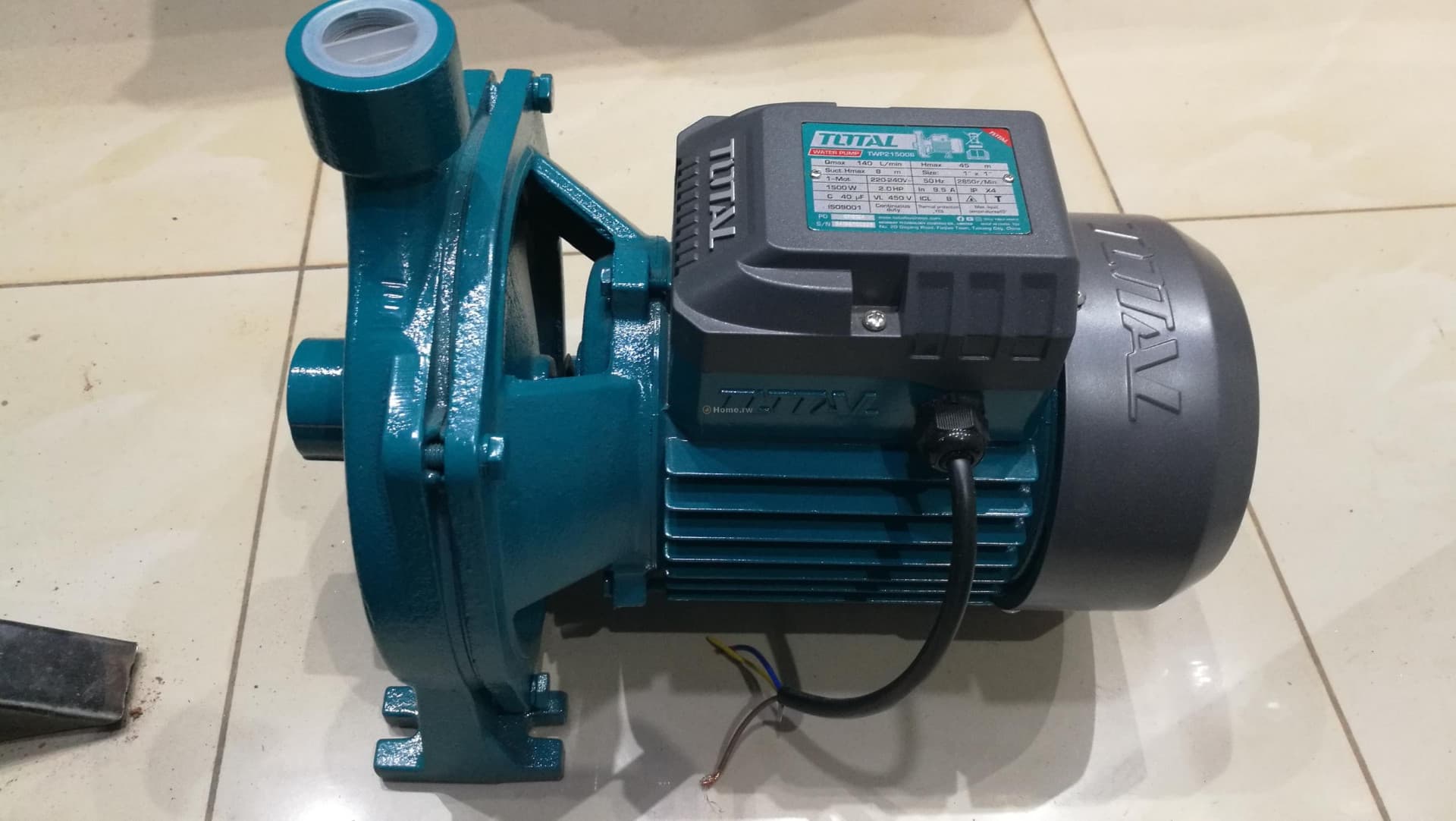 Total Clean Water Pumps 2.0hp